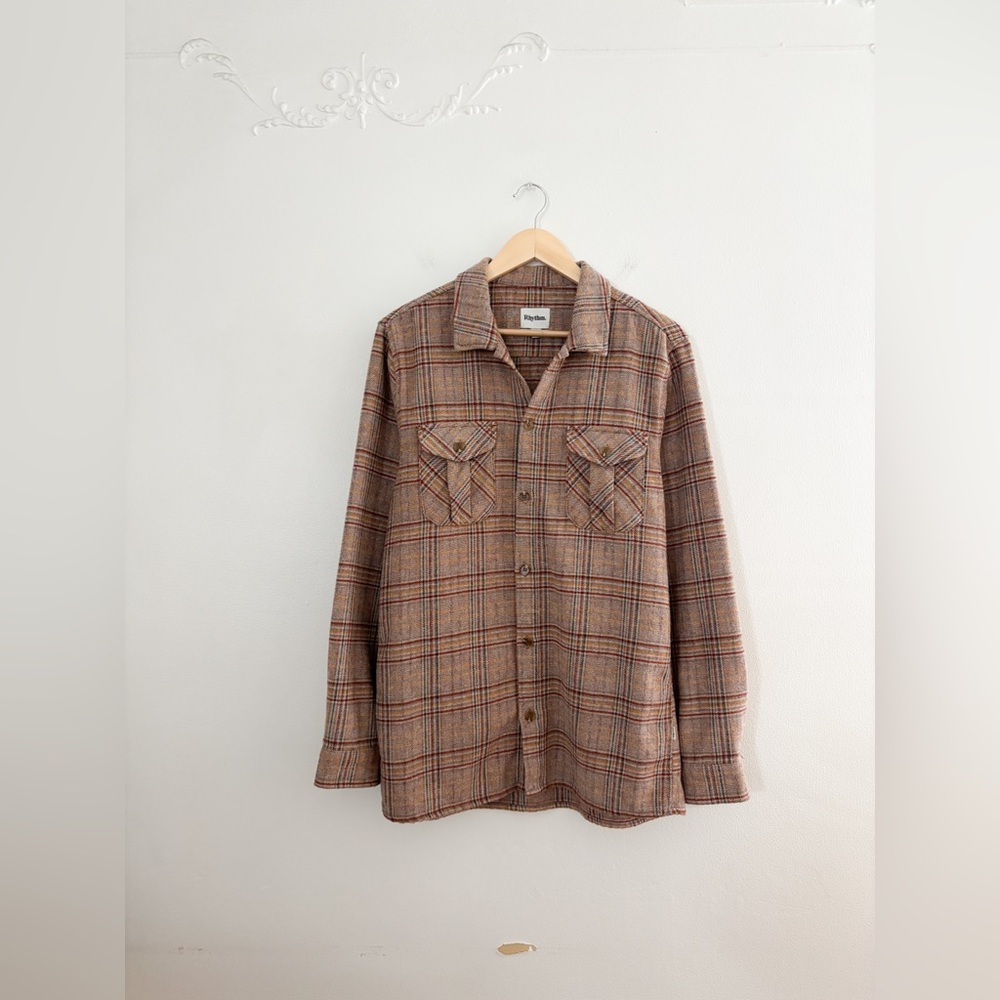 Rhythm Plaid Flannel - Picture 4 of 4